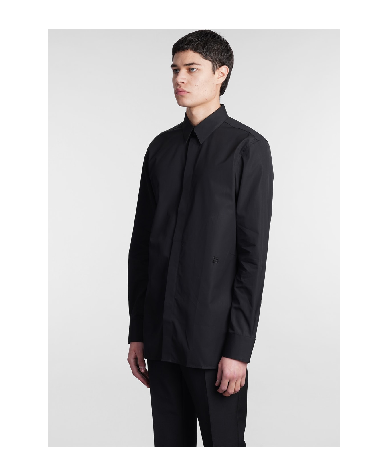 Givenchy Shirt In Black Cotton - black