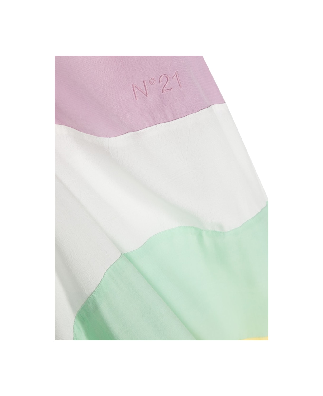 N.21 Strapless Striped Maxi Dress - MULTICOLOUR