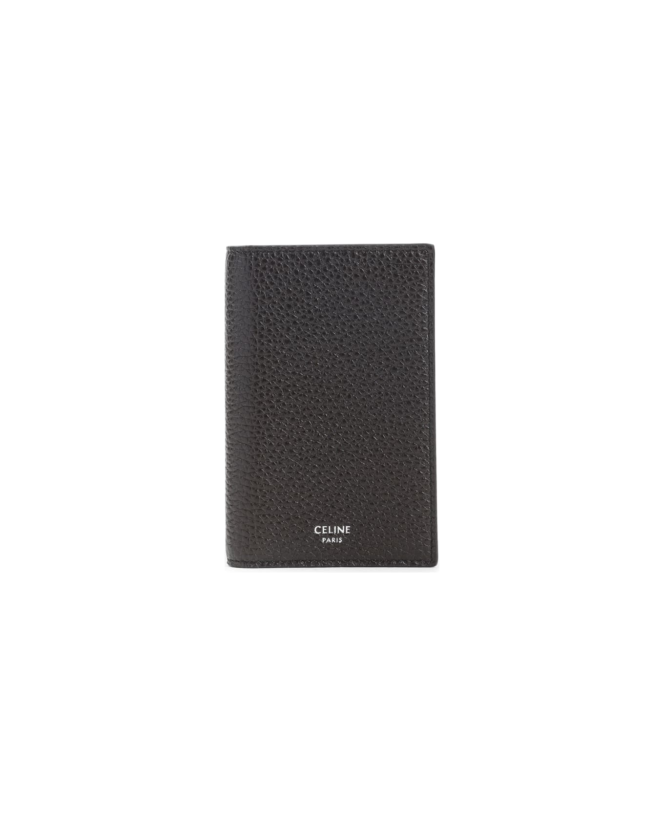 Celine Vertical Card Holder - Es Espresso