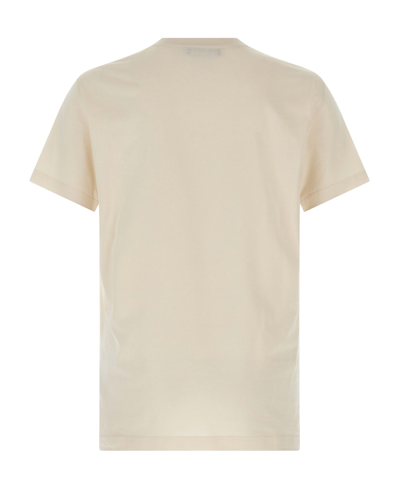 Dolce 
Gabbana Double Embroidery T-shirt - Beige
