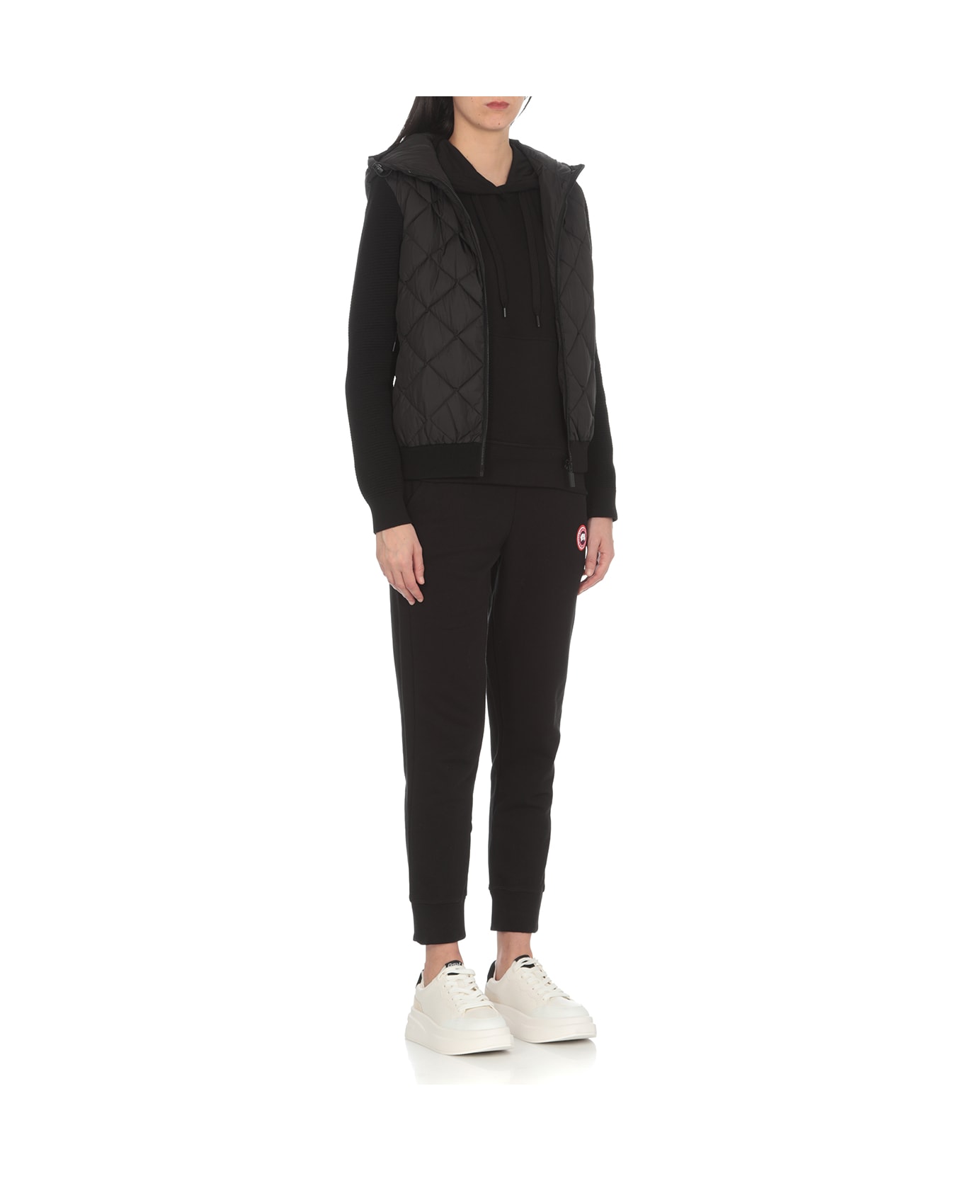 Canada Goose Hybridge Quilted Jacket - Black