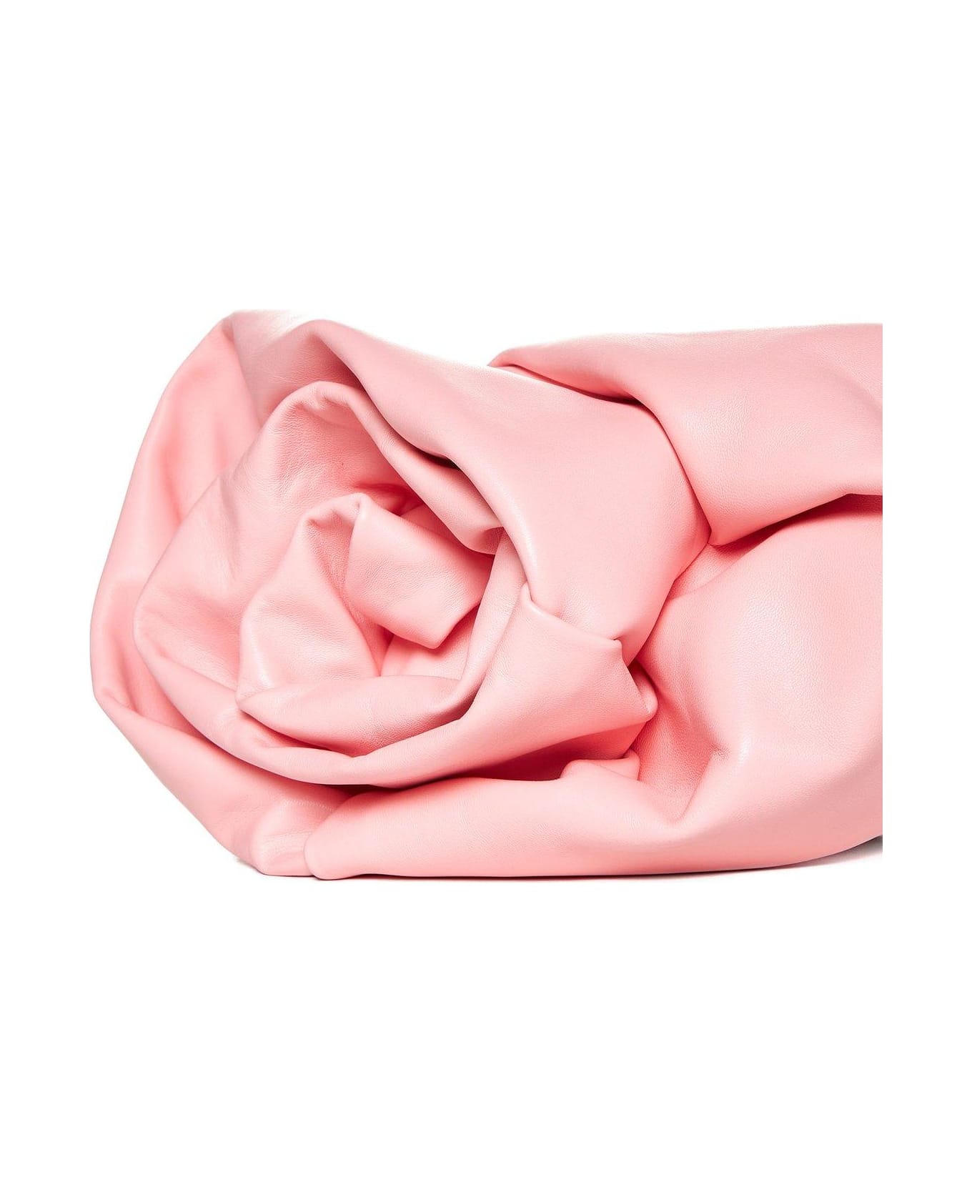 Burberry 3d Rose Ruched Clutch Bag - PINK トートバッグ