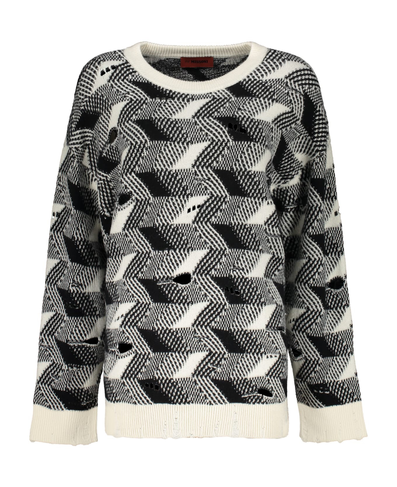 Missoni Wool Blend Sweater - White