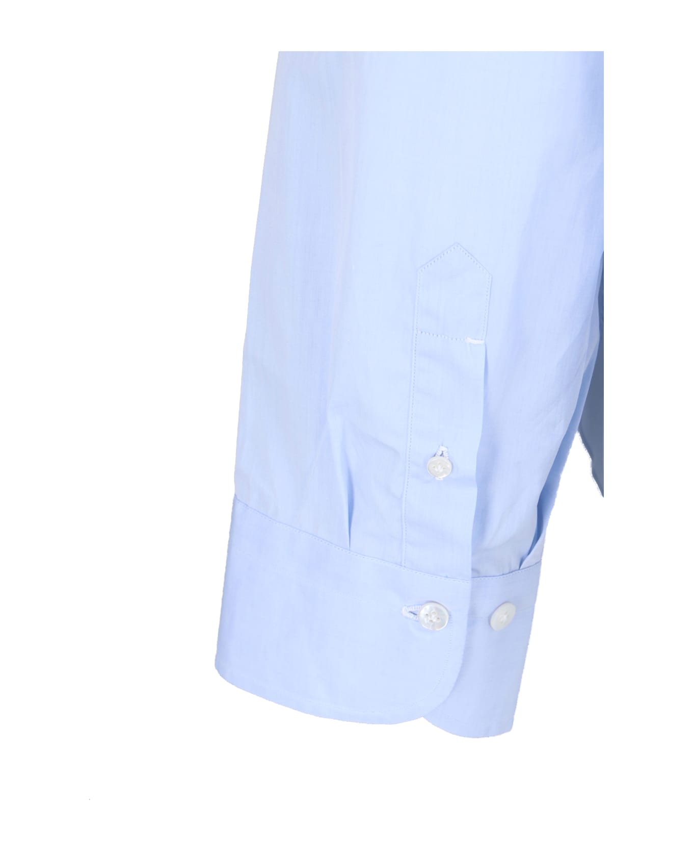 Finamore Oversized Shirt "oriana" - Light Blue