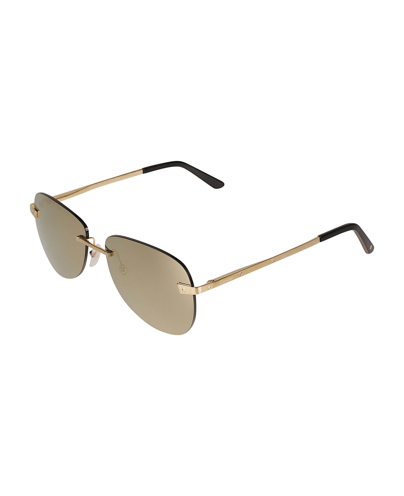 Cartier Eyewear Rimless Sunglasses - 001