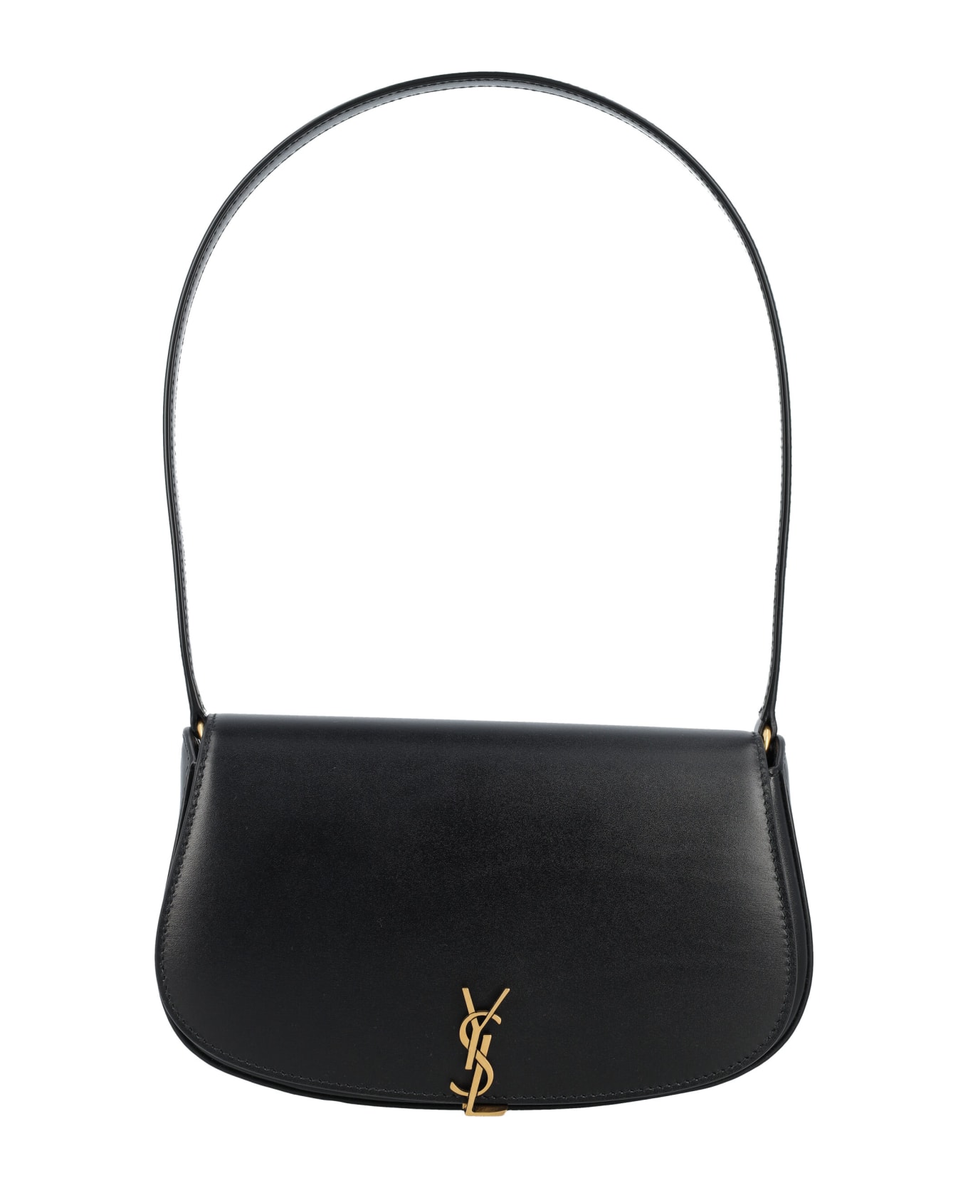 Saint Laurent Mini Voltaire Shoulder Bag - NERO