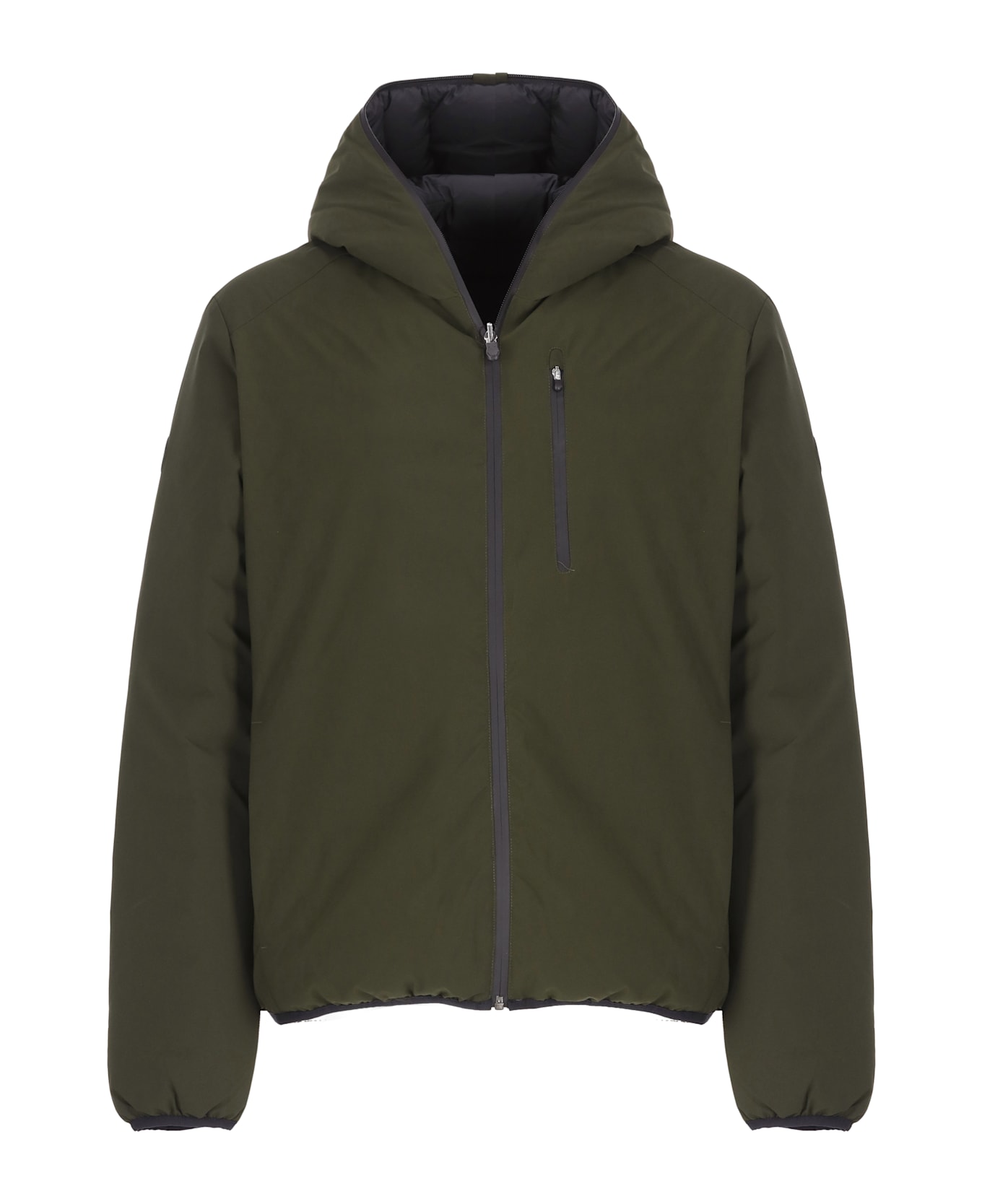 Save the Duck Ezra Reversible Padded Jacket - Land green