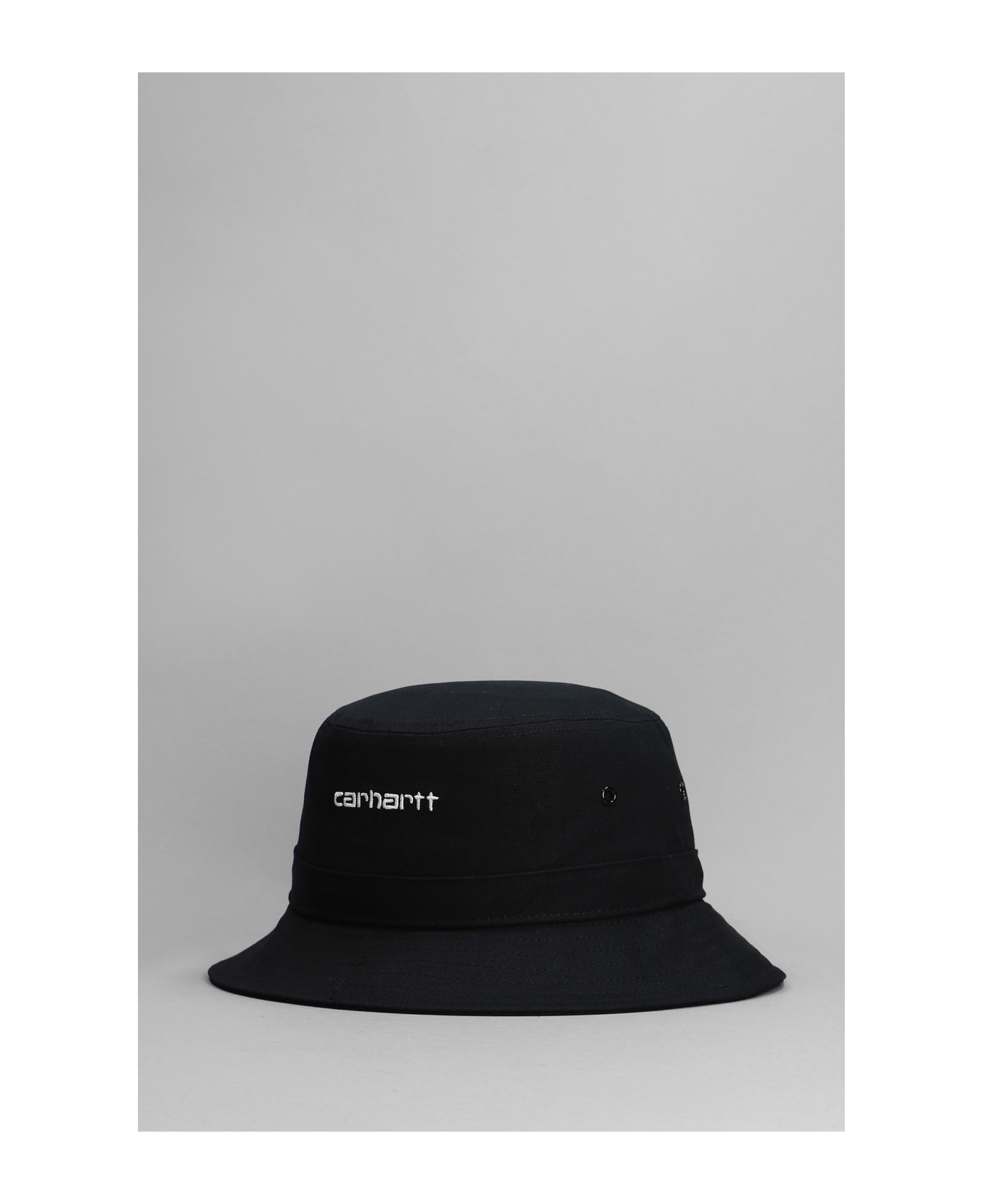 Carhartt Script Bucket Hat - Xx Black White
