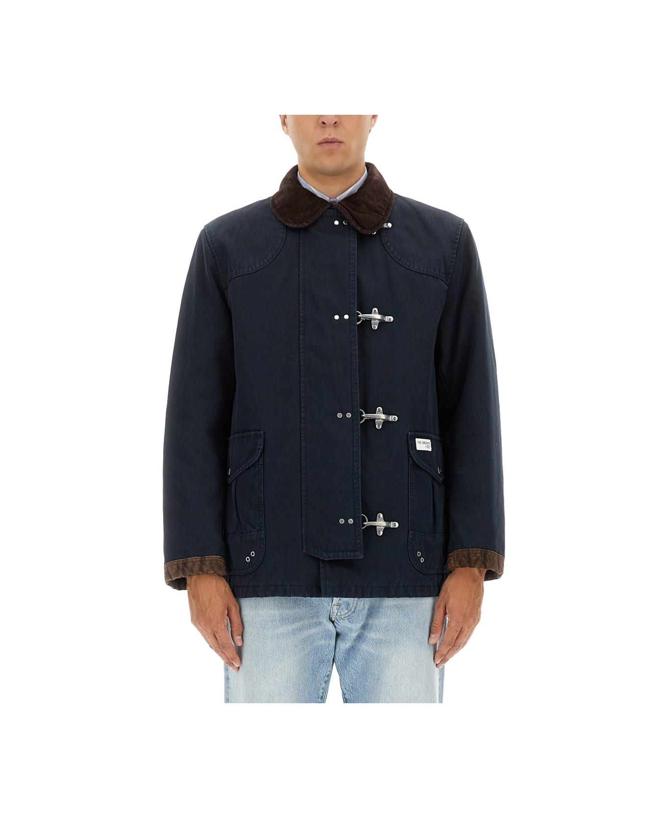 Fay "4 Hooks" Jacket - BLUE