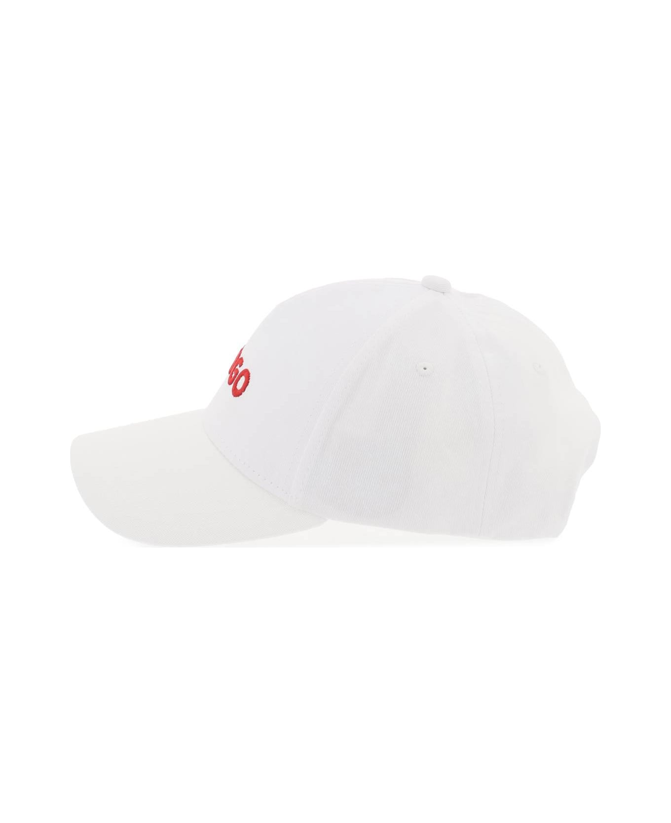 Hugo Boss 'jude Embroidered Logo Baseball Cap With - WHITE (White)