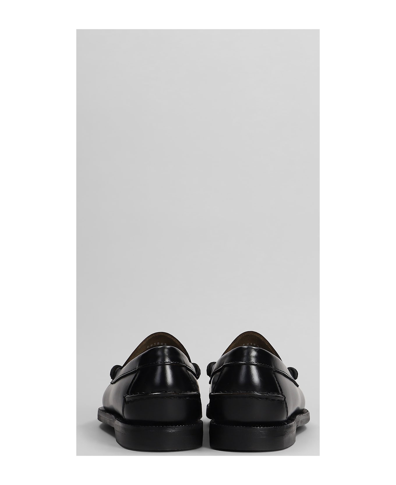 Sebago Classic Dan Loafers In Black Leather - black
