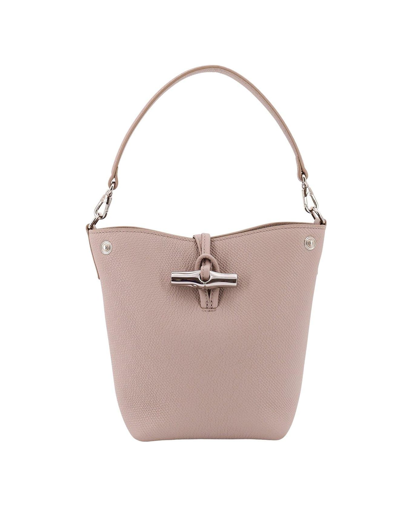 Longchamp Le Roseau Essential Xs Bucket Bag - Beige