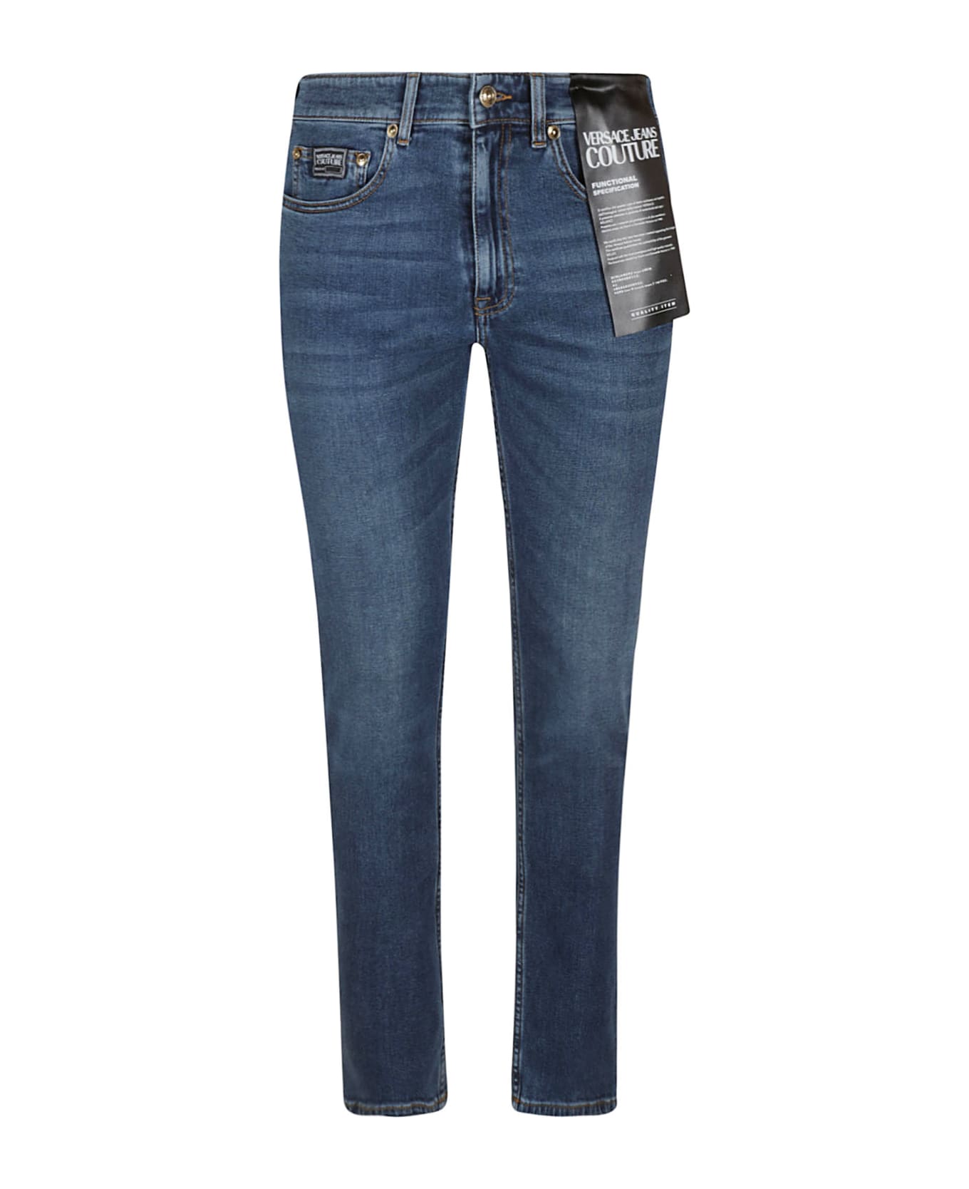 Versace Jeans Couture Regular 5 Pockets Logo Jeans italist, ALWAYS LIKE A SALE