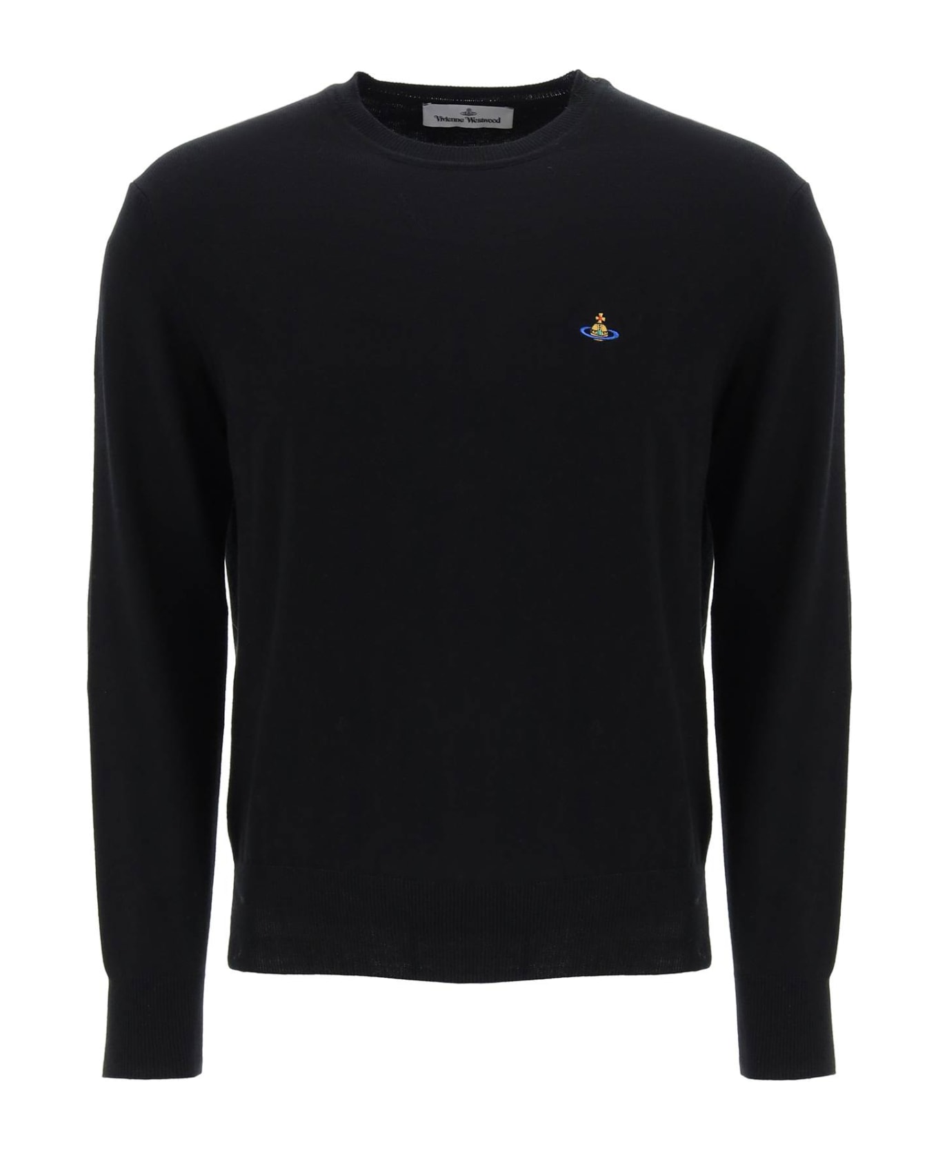 Vivienne Westwood Organic Cotton And Cashmere Sweater - BLACK (Black) ニットウェア