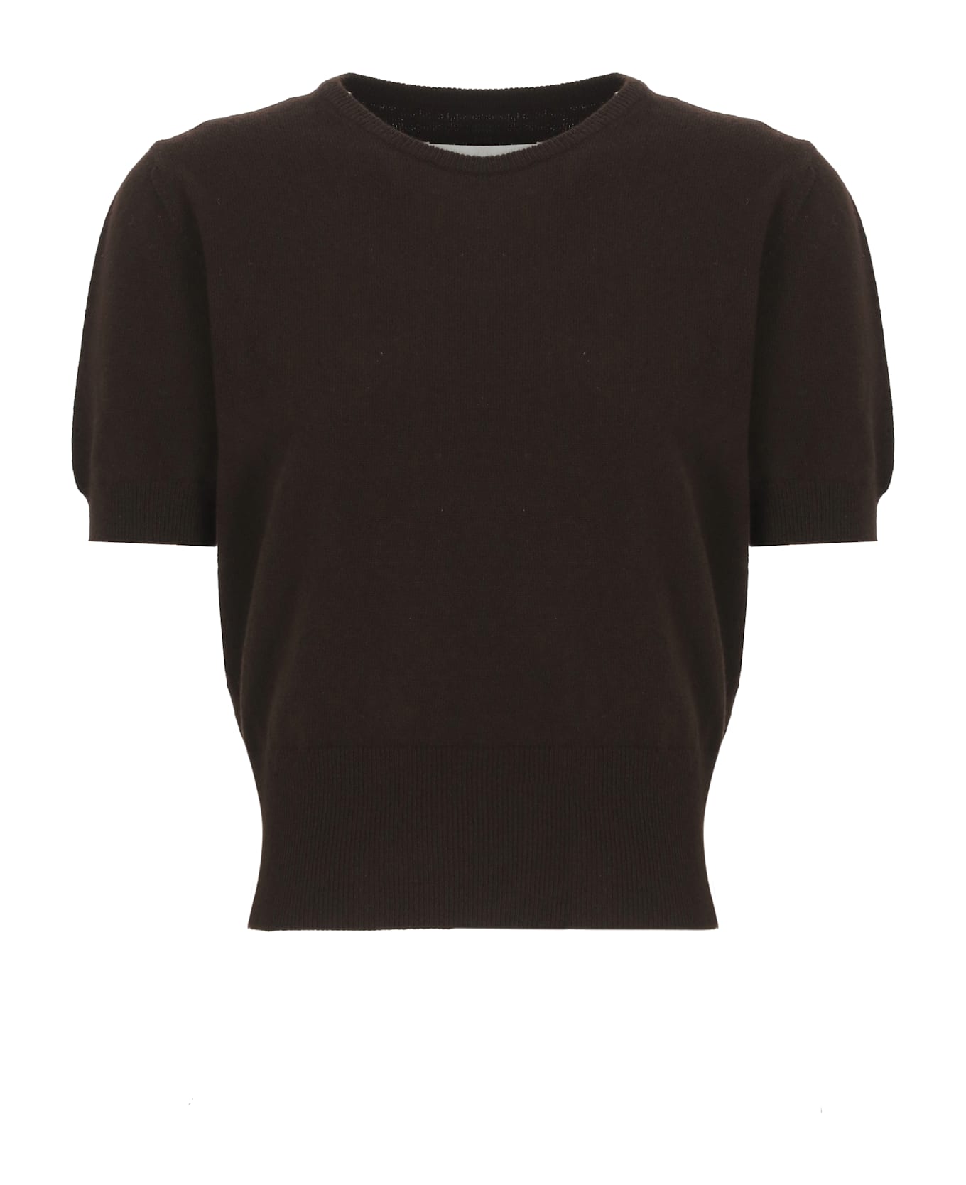 Maison Margiela Virgin Wool Sweater - Brown