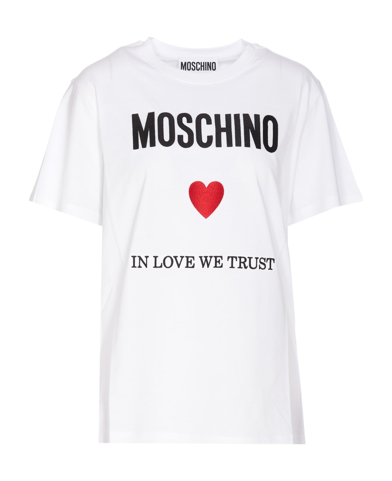 Moschino Love We Trust T-shirt - White