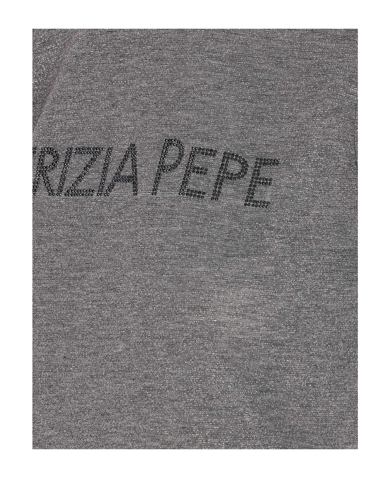 Patrizia Pepe Logo T-shirt - Grey