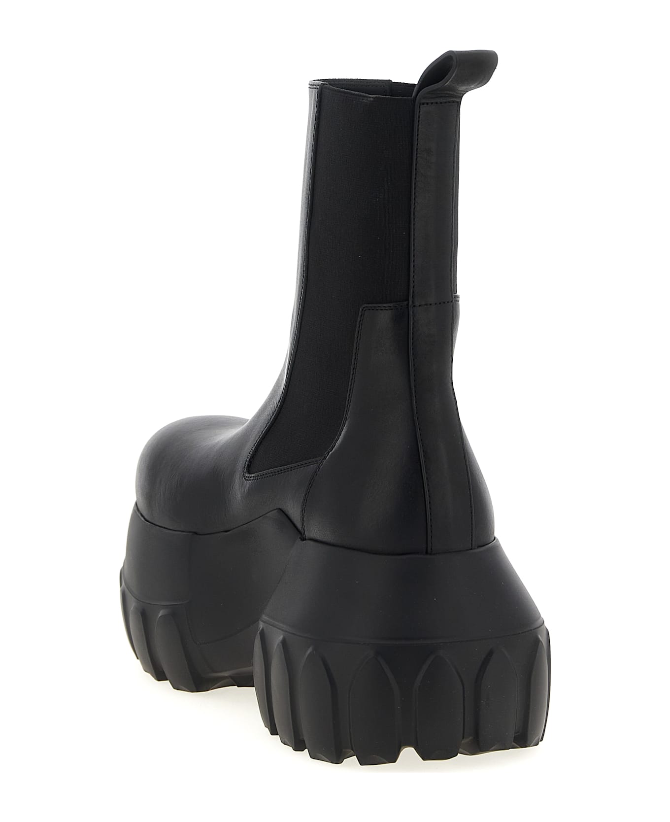Rick Owens 
beatle Mega Tractor
 Ankle Boots - Black  