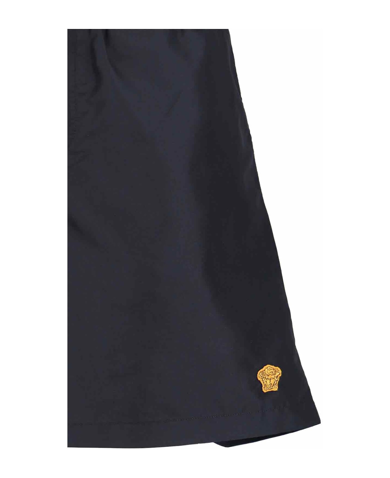 Versace 'medusa' Beach Shorts - Black  