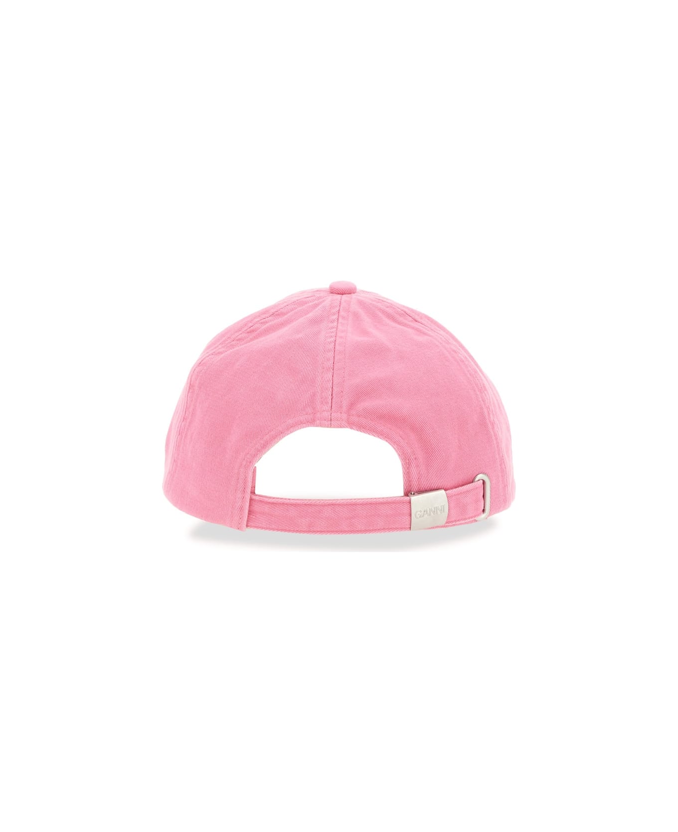 Ganni Baseball Cap - Pink