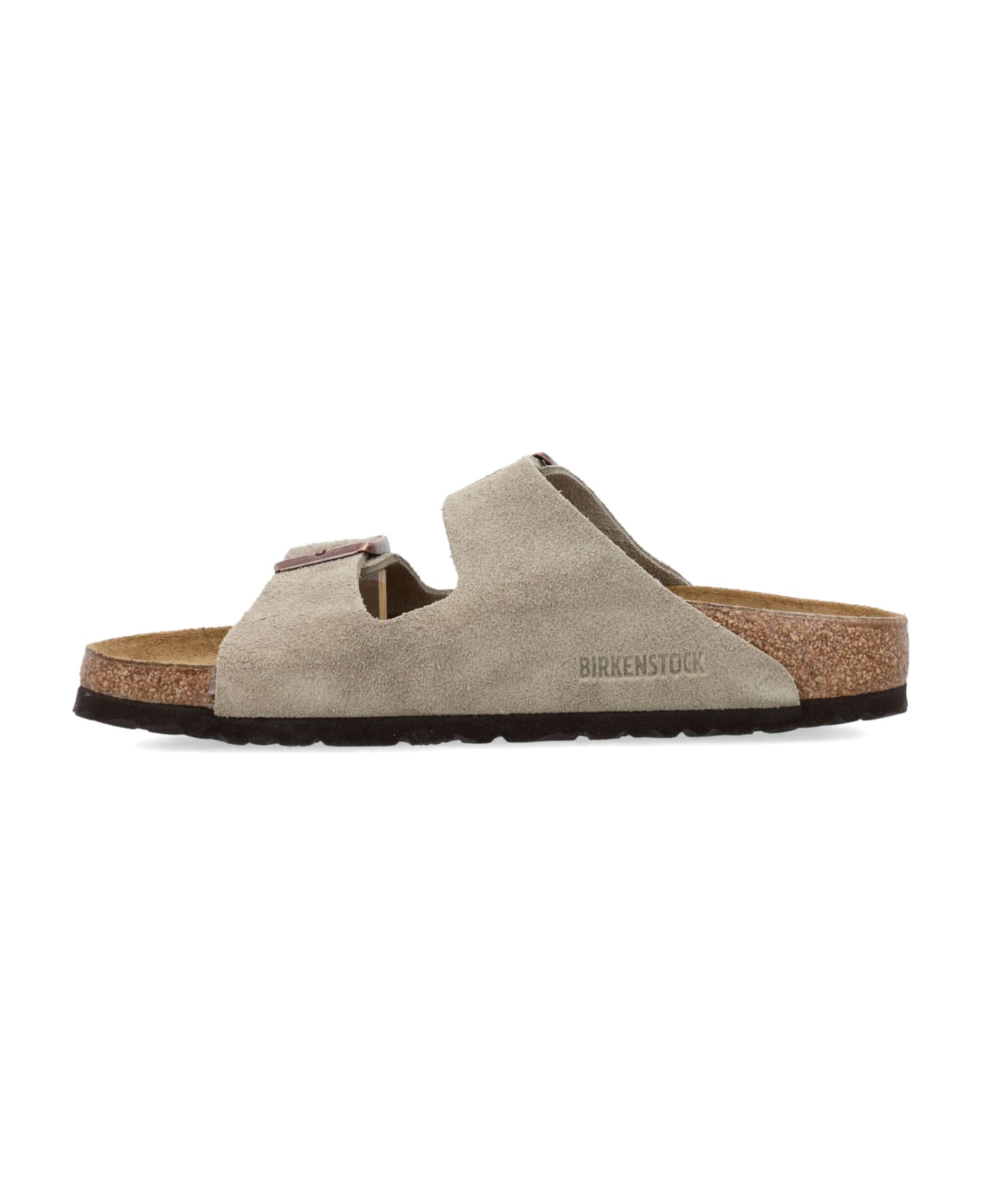 Birkenstock Arizona Suede Sandals - TAUPE