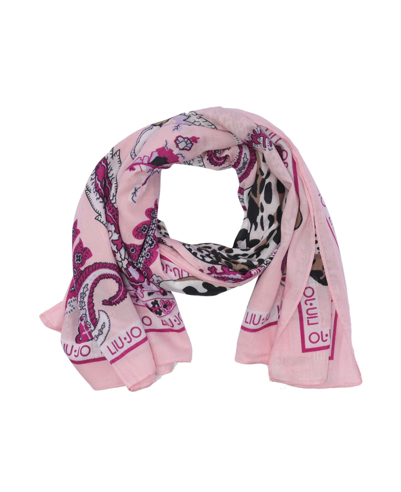 Liu-Jo Foulard - Pink スカーフ＆ストール
