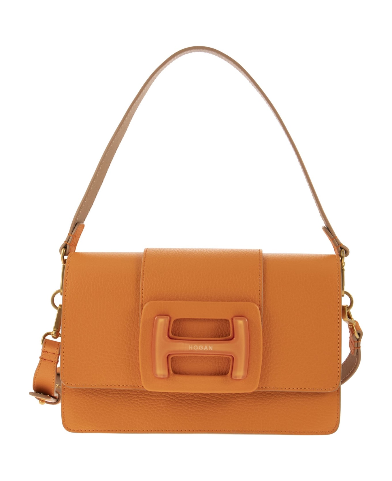 Hogan H-bag Shoulder Bag - Orange