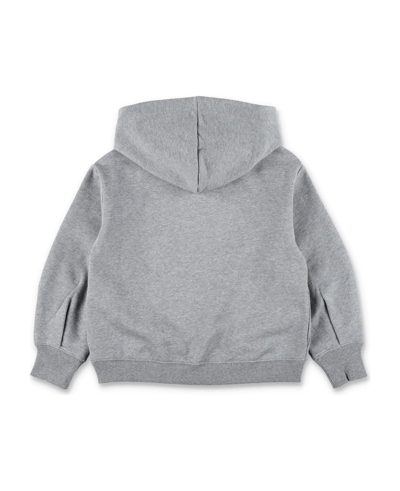 Chloé Kids Brushed Fleece Logo Hoodie - GREY