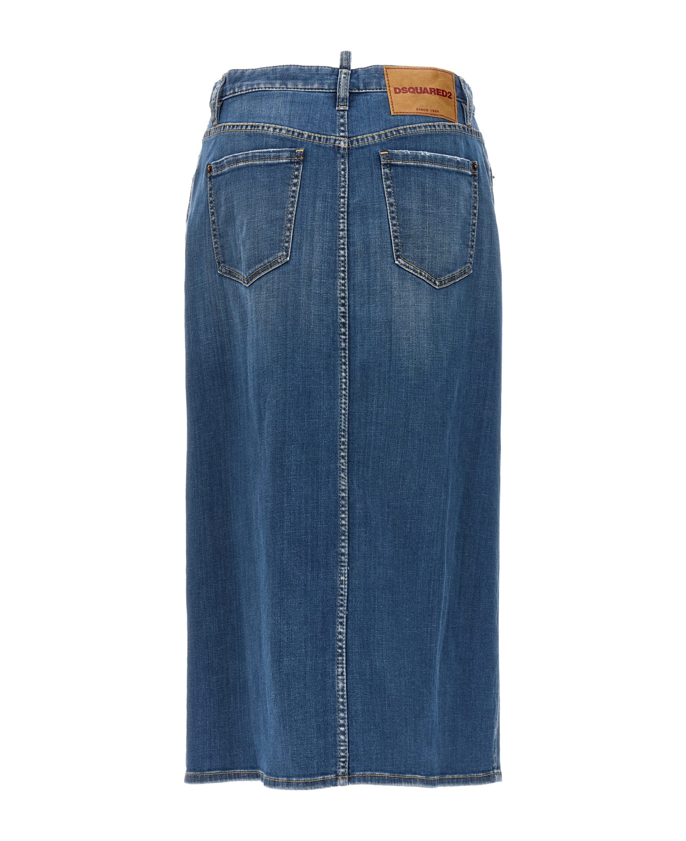 Dsquared2 Denim Long Skirt - Blue スカート