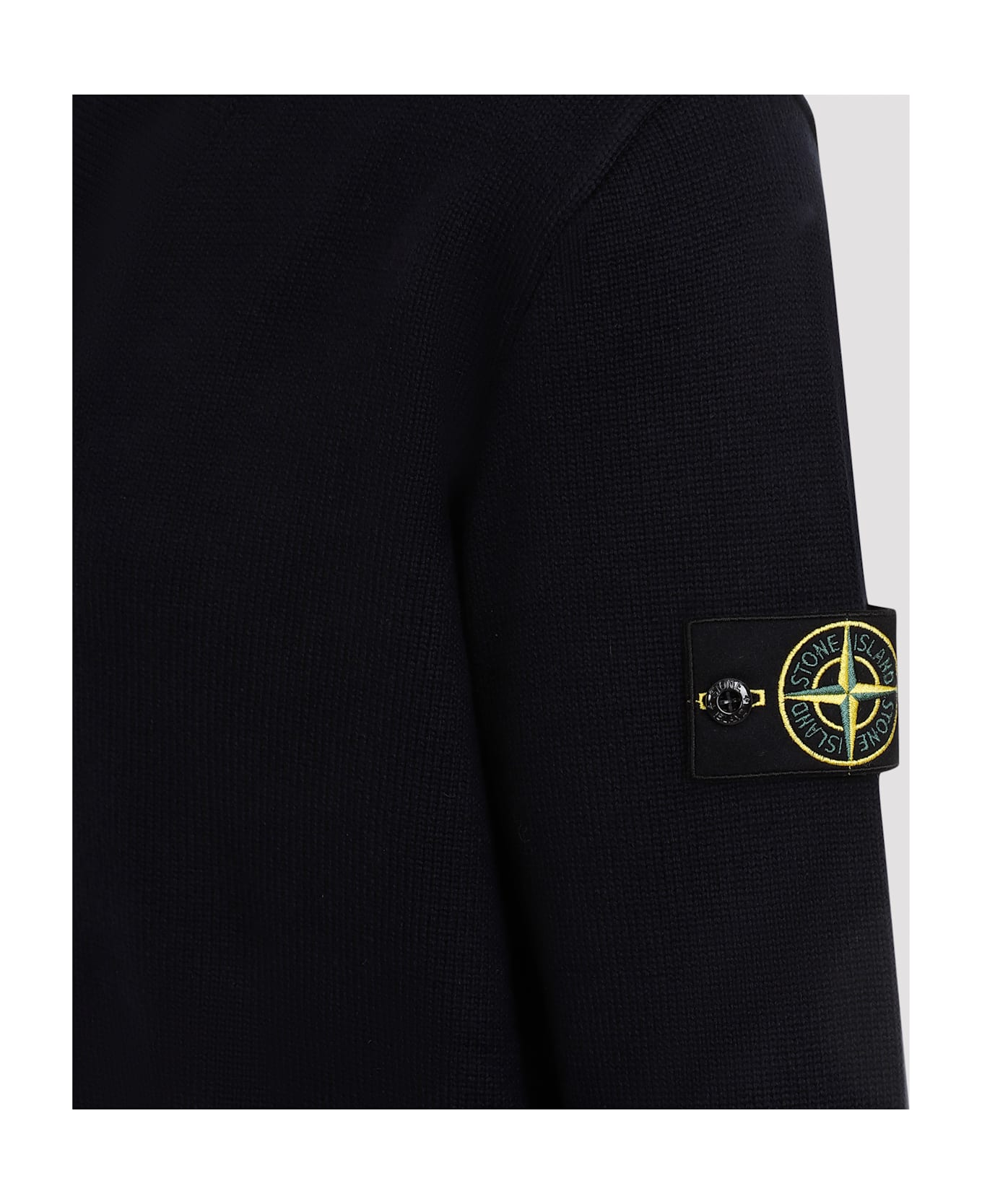 Stone Island Cotton Cardigan - Navy Blue