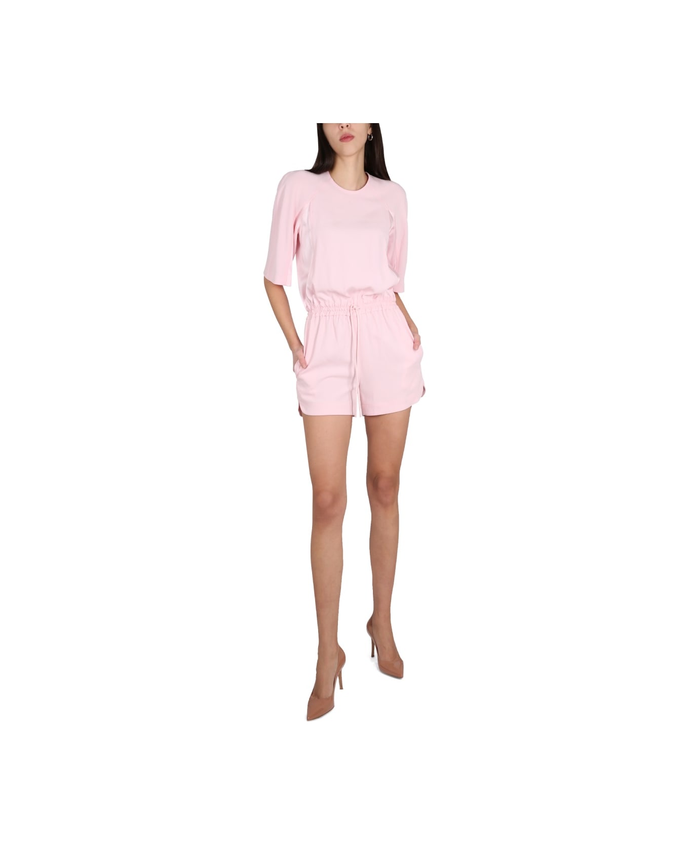 Boutique Moschino Sport Chic Jumpsuit - PINK