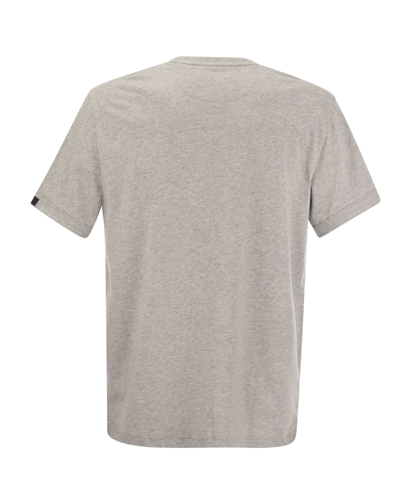 Fay Cotton T-shirt - Grey