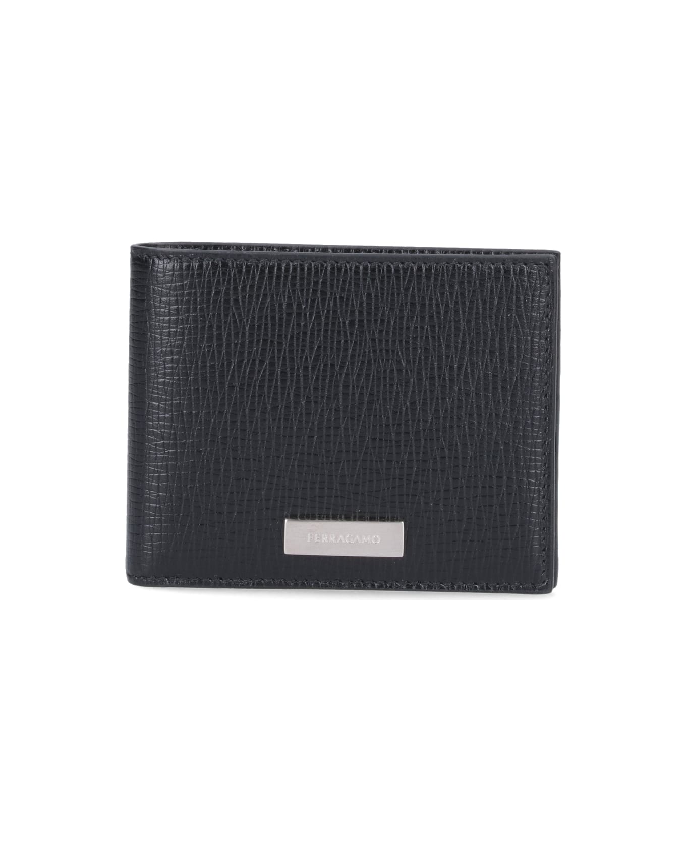 Ferragamo Bi-fold Wallets - Black   財布