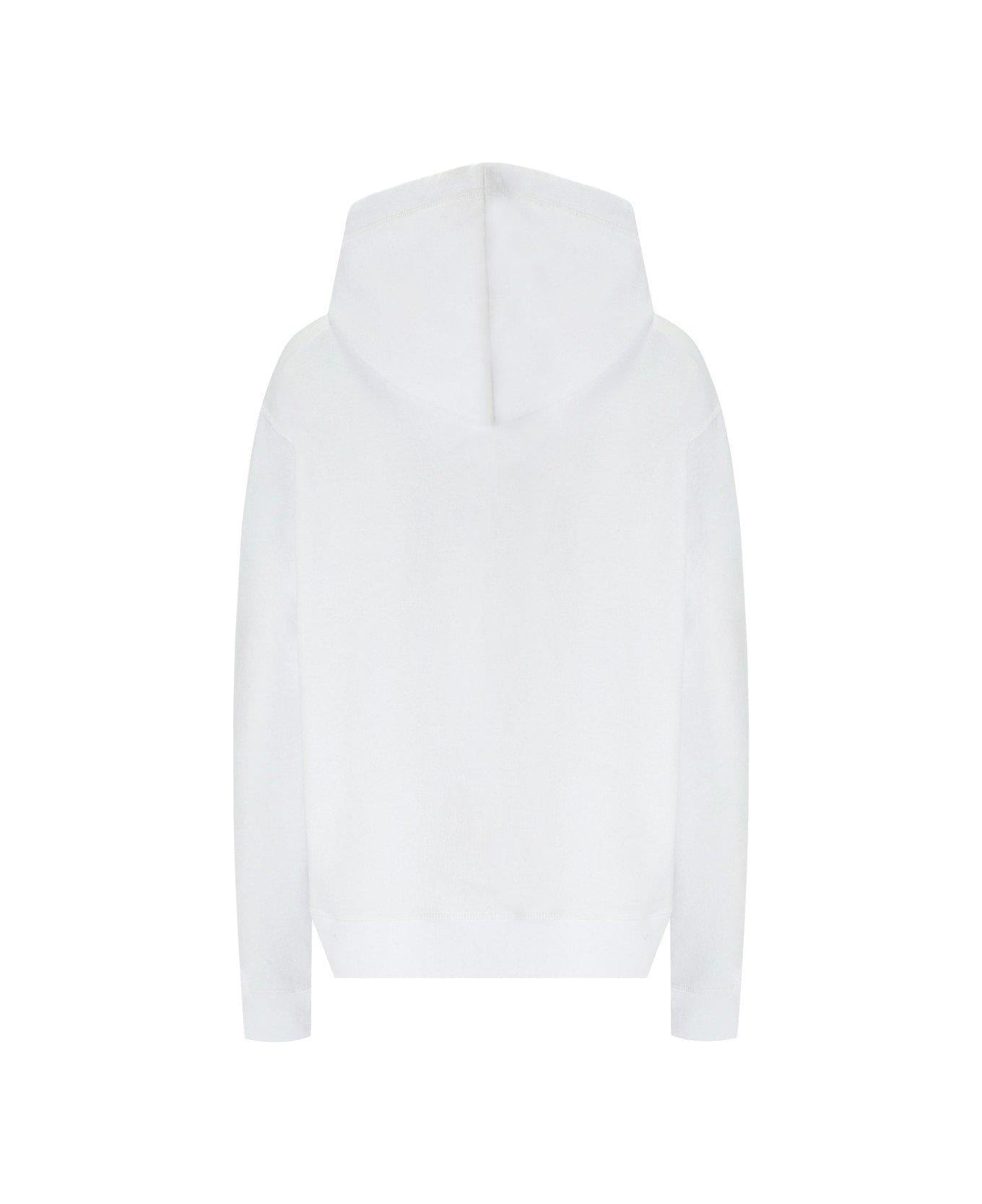 Dsquared2 Hilde Doll Cool Fit Hoodie - Bianco