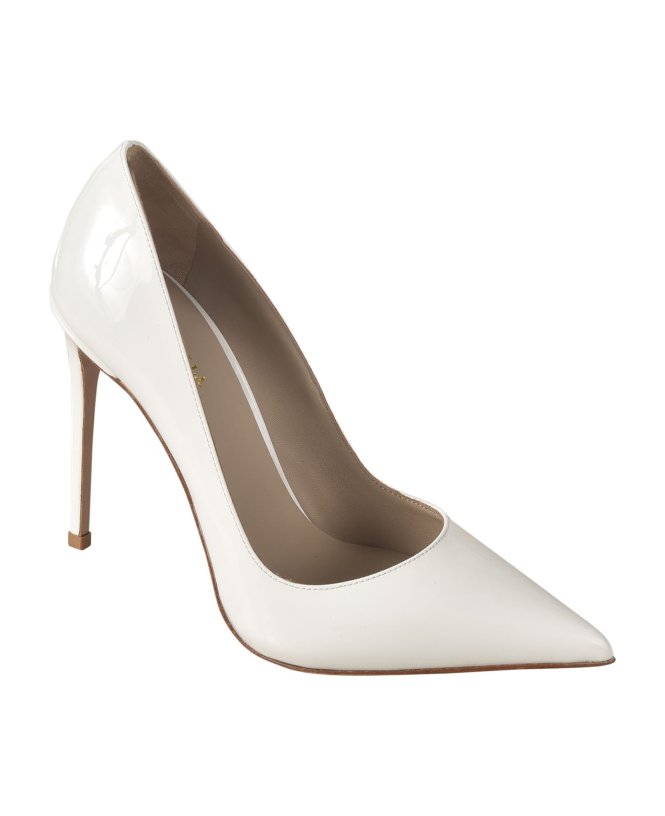 Le Silla Classic High-heel Pumps - White