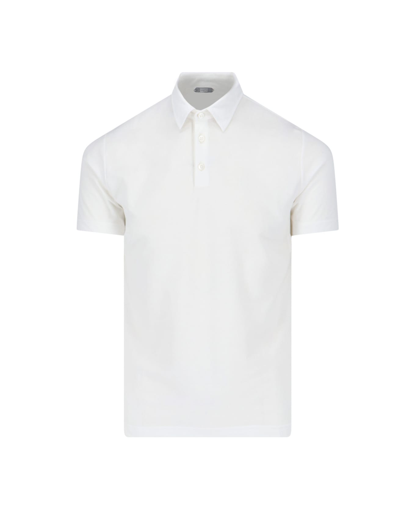 Zanone Basic Polo Shirt - Bianco