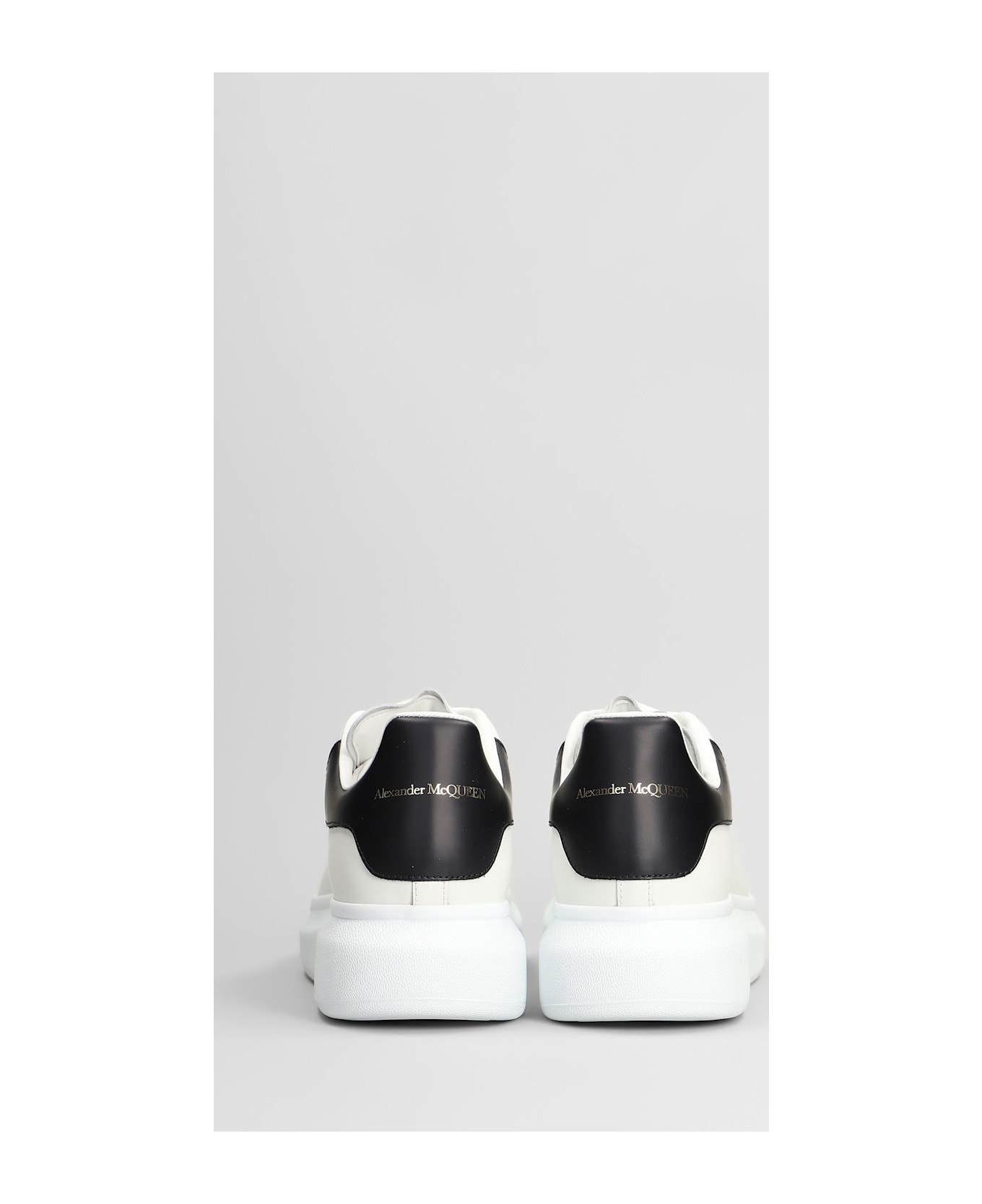 Alexander McQueen Oversize Sneak Sneakers In White Leather - white