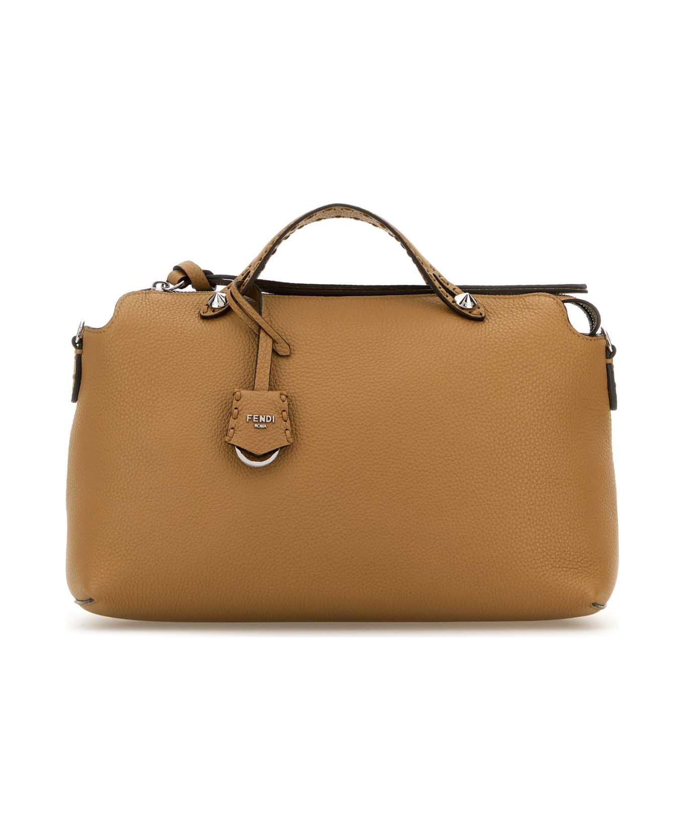 Fendi Camel Leather Large By The Way Handbag - CAPPUCCINOPALLADIO