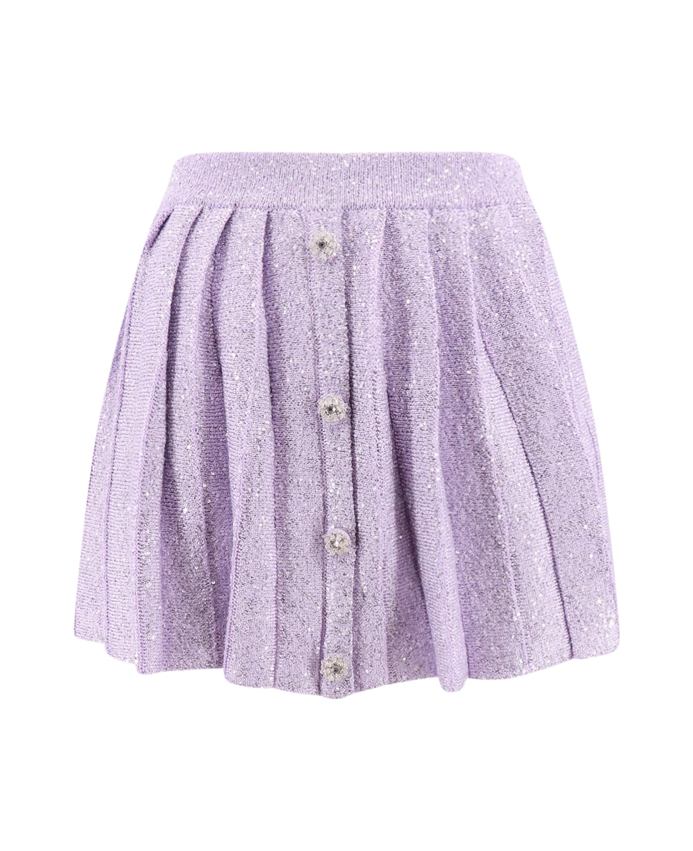 self-portrait Skirt - Purple