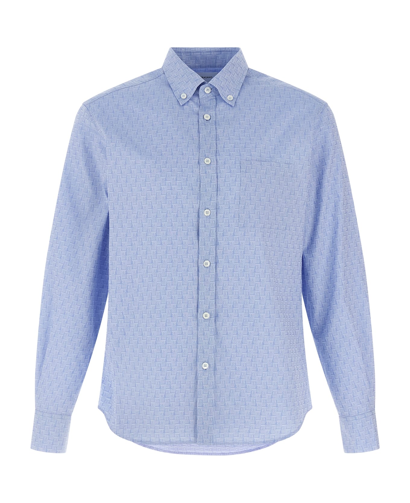 Ferragamo 
gancini
 Shirt - Light Blue