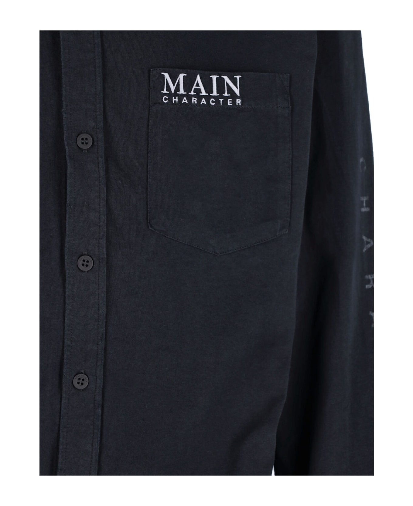 Balenciaga 
main Character
 Shirt - Black  