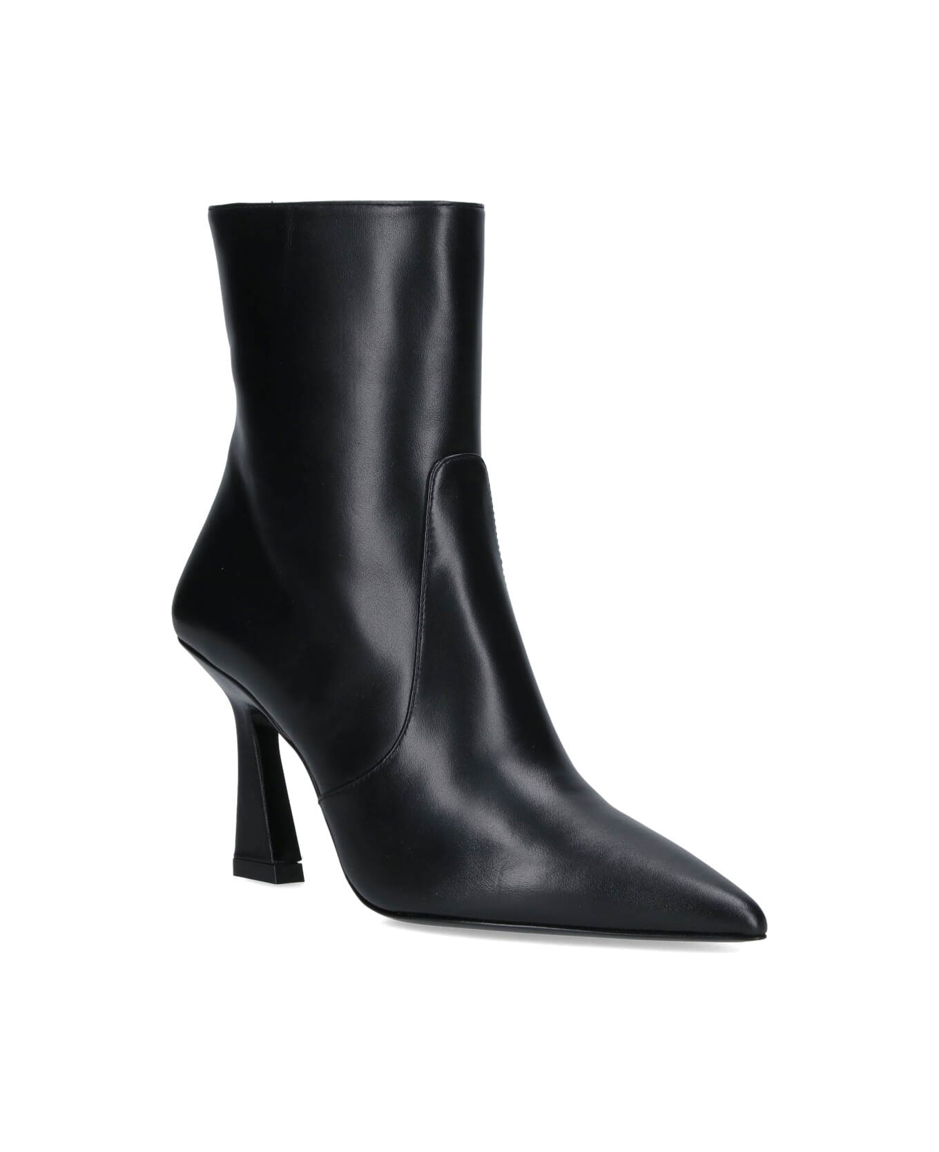 Stuart Weitzman "vinnie" Ankle Boots - Black  