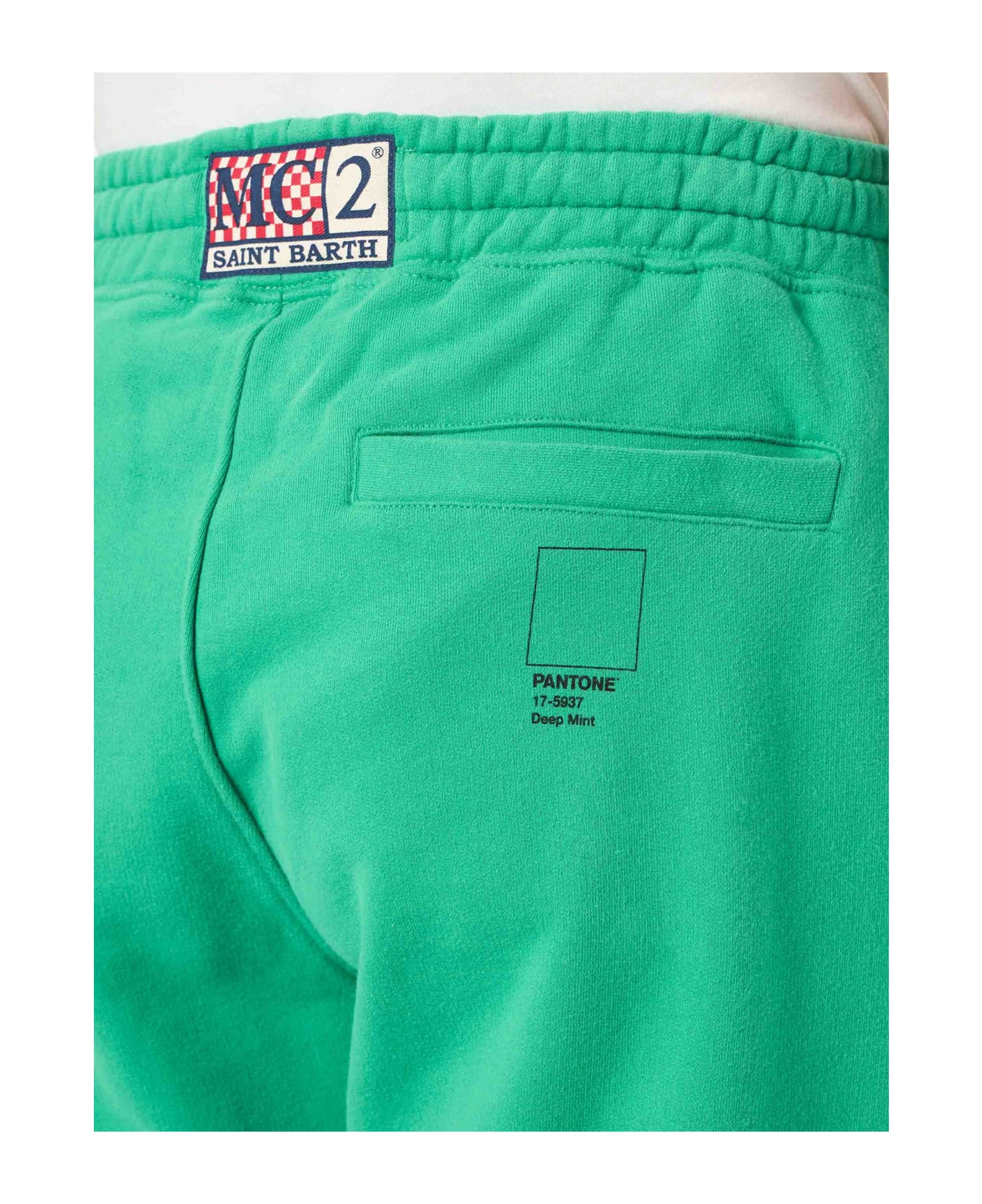 MC2 Saint Barth Grass Green Track Pants | Pantone Special Edition - GREEN