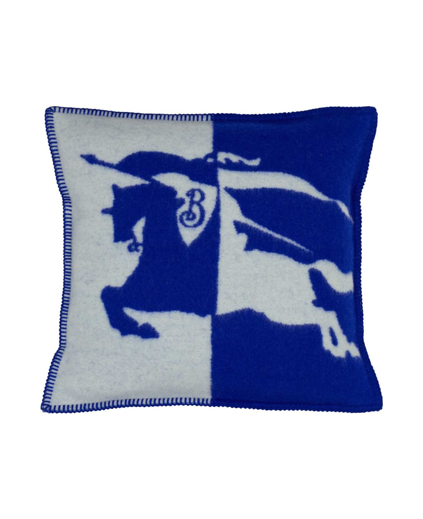 Burberry Two-tone Wool Pillow - KNIGHT