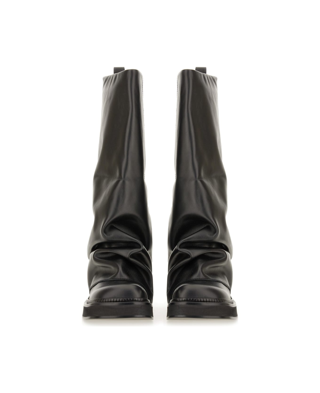 The Attico Combat Boot "robin" - BLACK