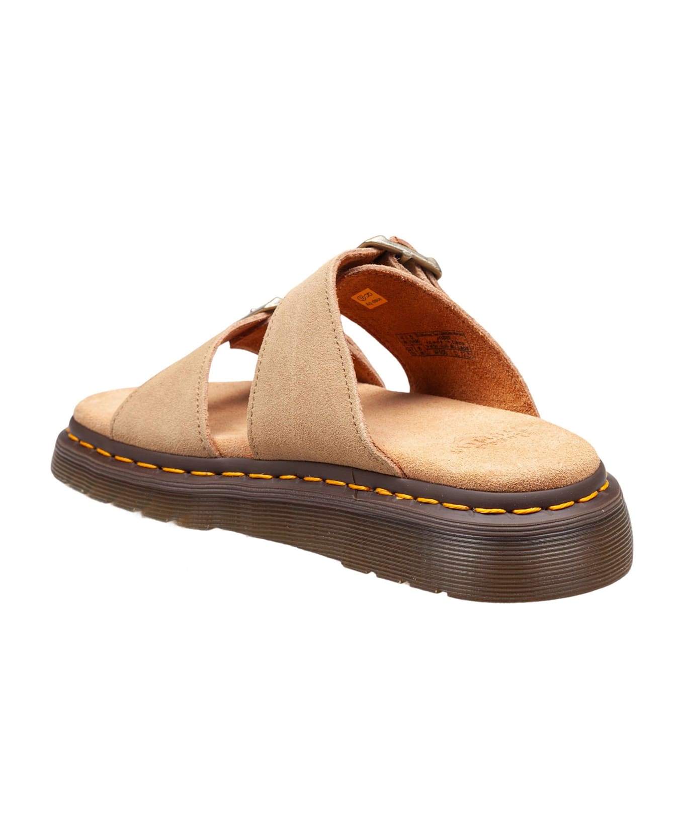 Dr. Martens Josef Slipper-mule In Beige Suede - Tan