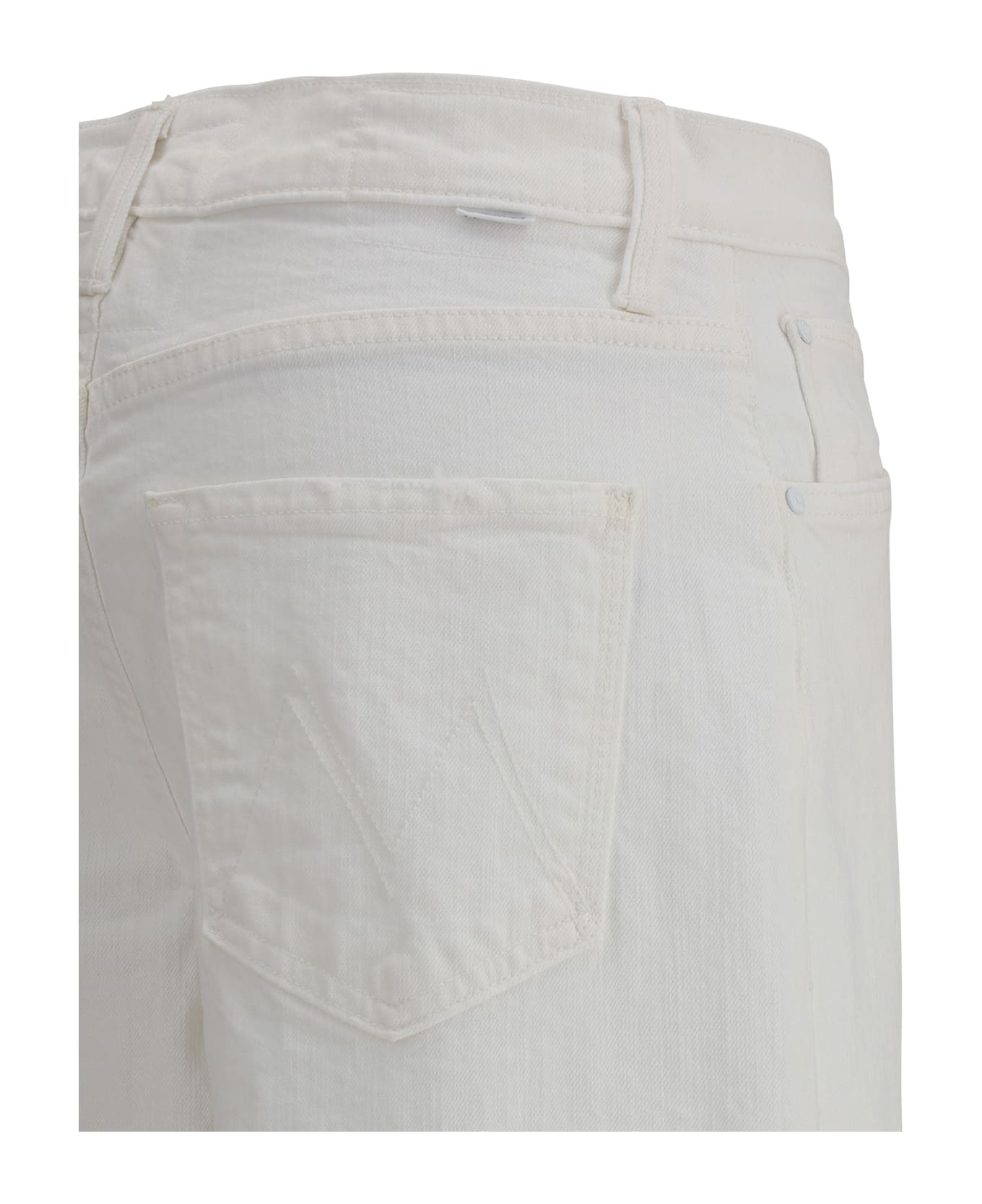 Mother The Spinner Jeans - White