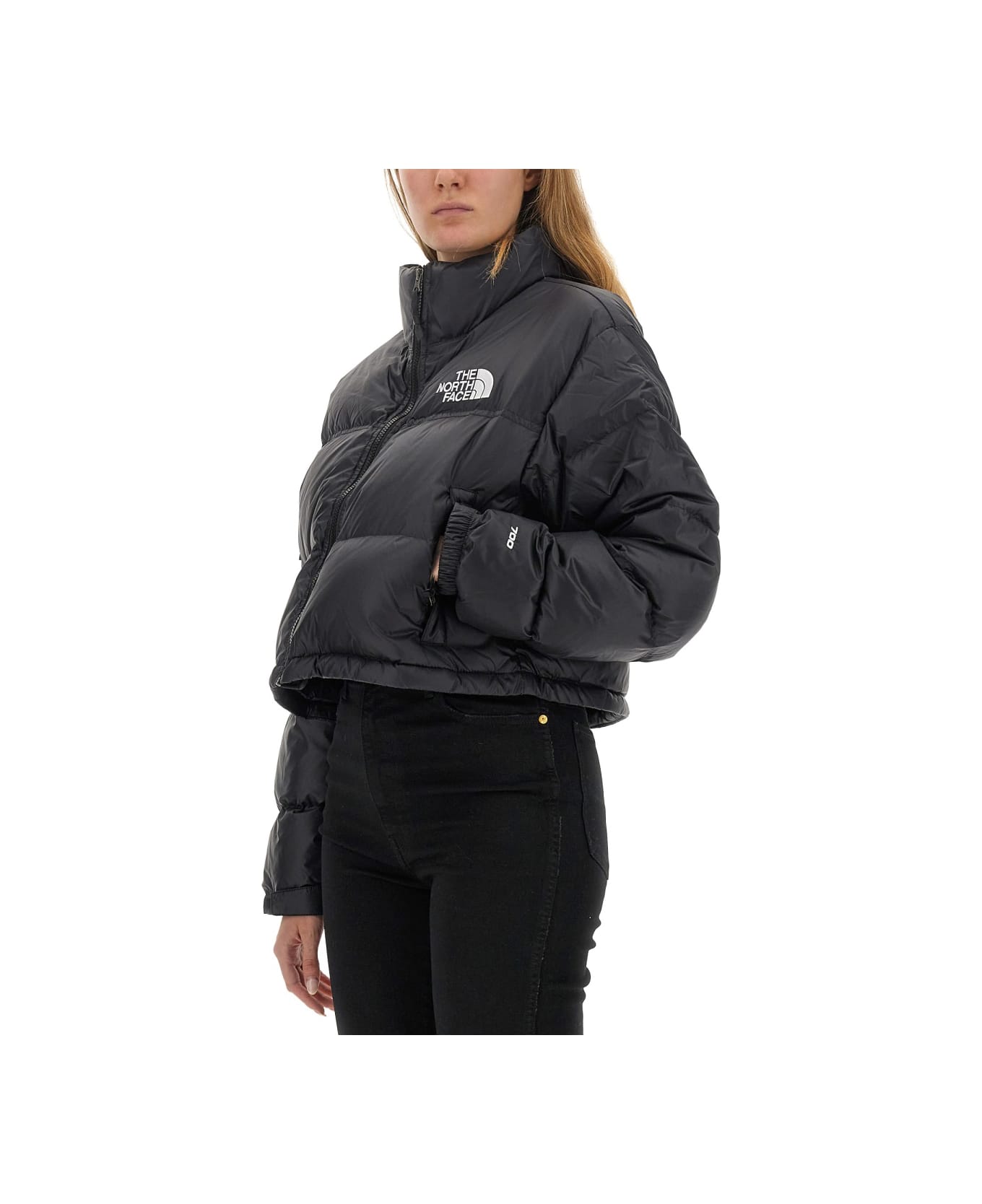 The North Face Jacket With Logo - BLACK