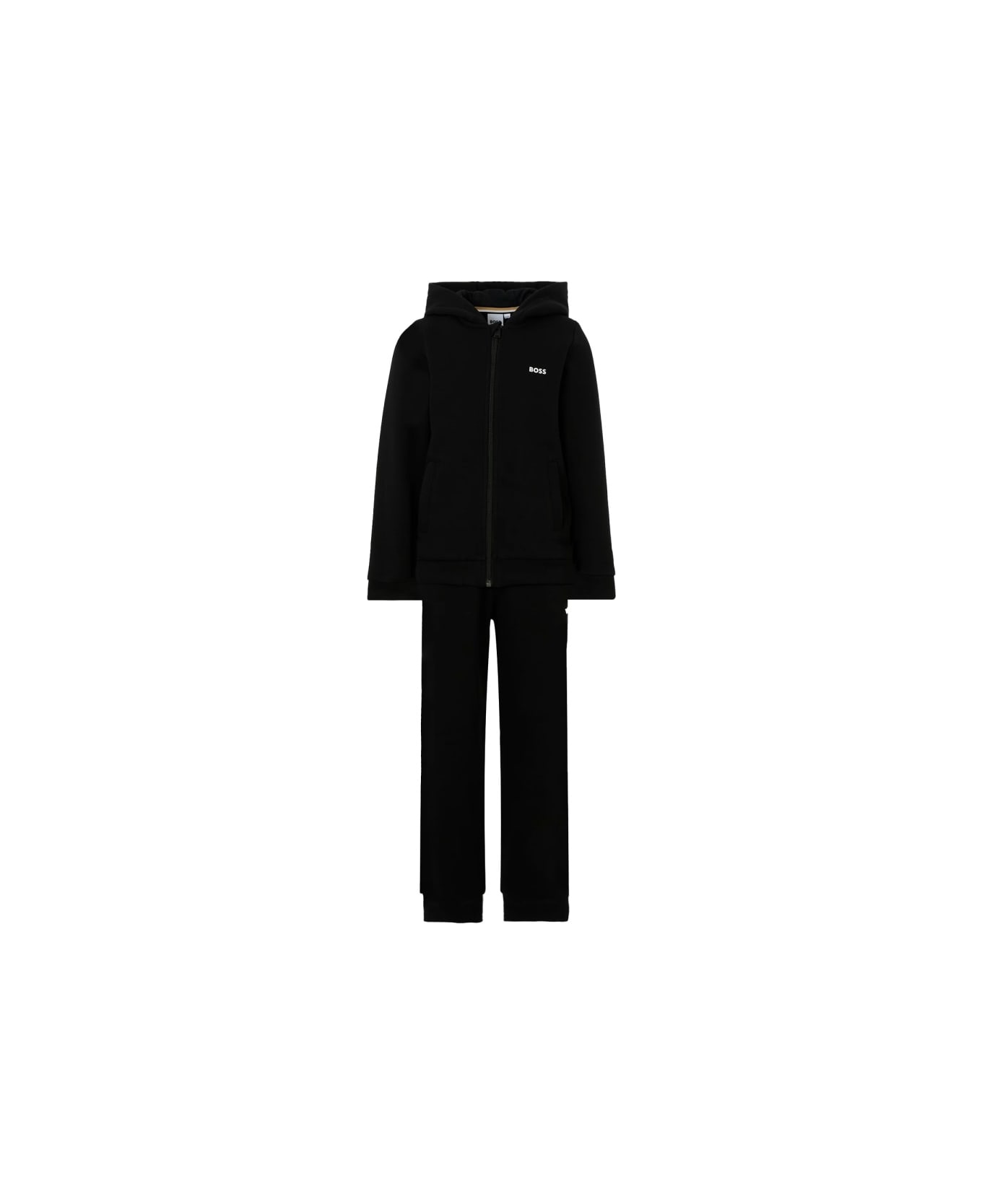 Hugo Boss Pants Set With Sweatshirt - BLACK