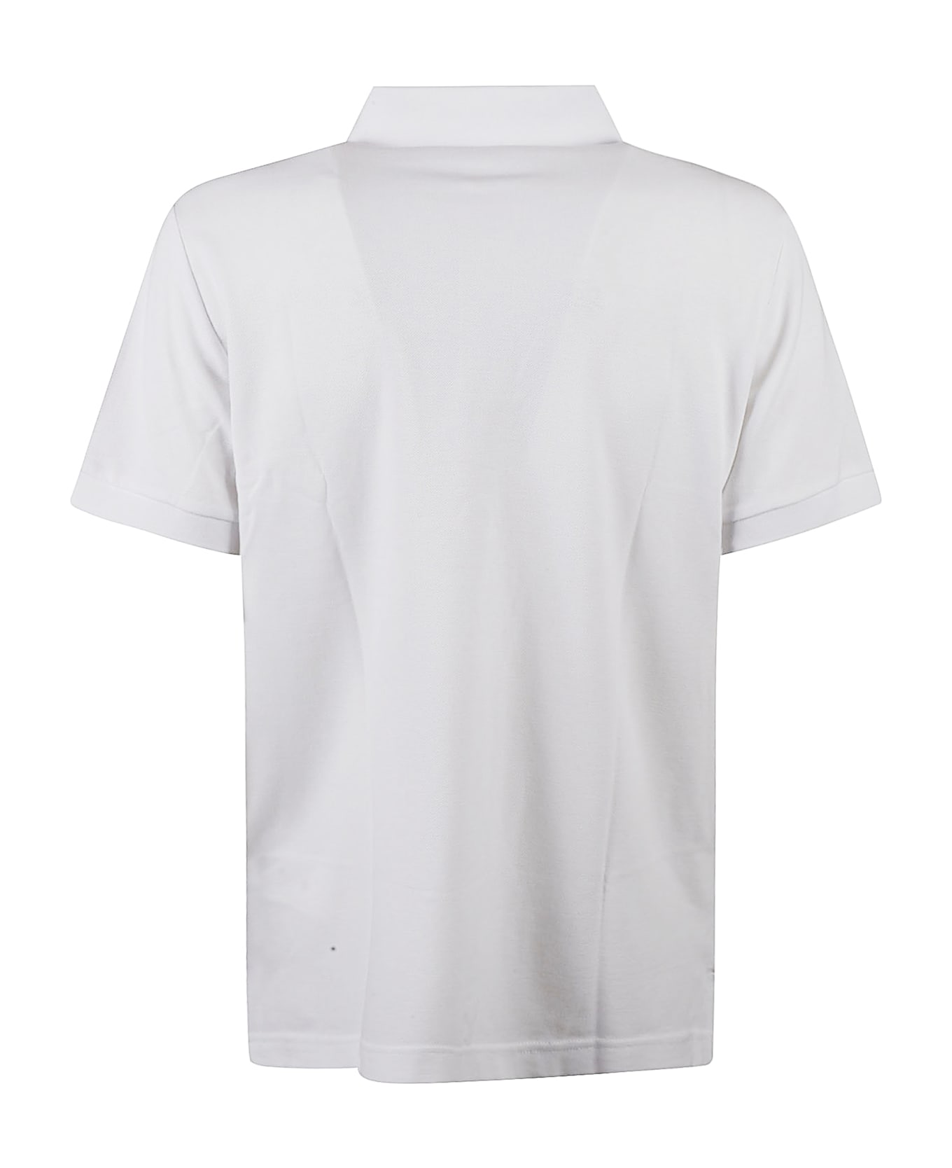 Versace Jeans Couture Patched Pocket Regular Polo Shirt - White